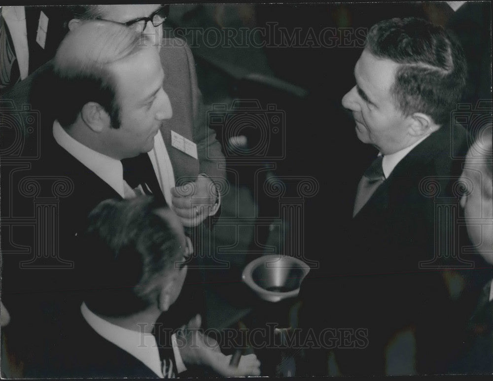 1973 Press Photo Mr. Rifai of Jordan & Soviet foreign minister Andrej Gromyko. - Historic Images