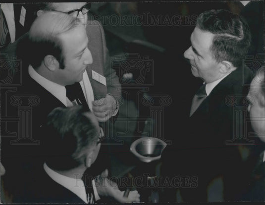 1973 Press Photo Mr. Rifai of Jordan & Soviet foreign minister Andrej Gromyko. - Historic Images