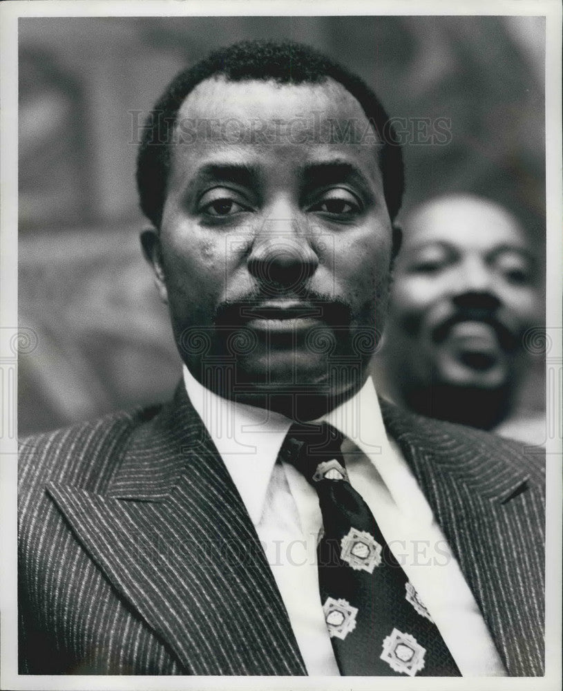 1978 Security Council President Gabon Leon N'Dong United Nations - Historic Images