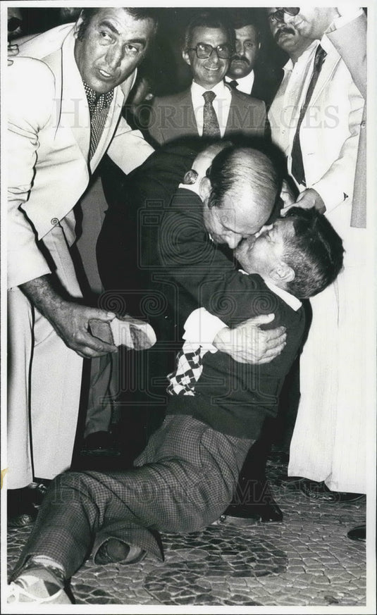 Press Photo Democratic Alliance Presidential Candidate Antonio Soares Rally - Historic Images
