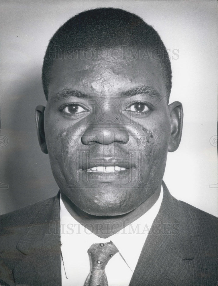 Press Photo J. Chisata, M.P. Parliamentary Secretary - KSB07785 - Historic Images