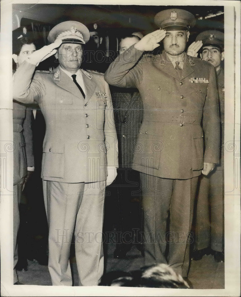 1953 Pres Tito of Yugoslavia &  Colonel Nasser of Egypt - Historic Images