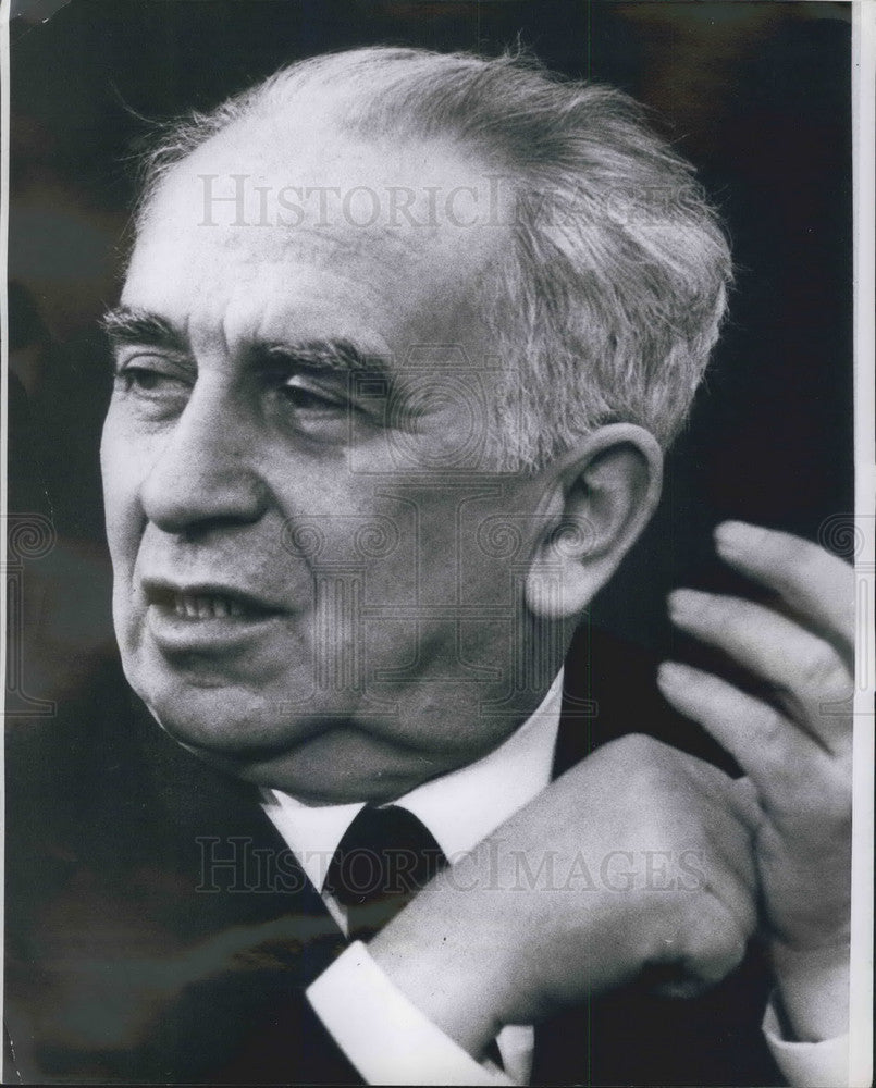 Secretary of the Italian Communist Party ,Luigi Longo - Historic Images