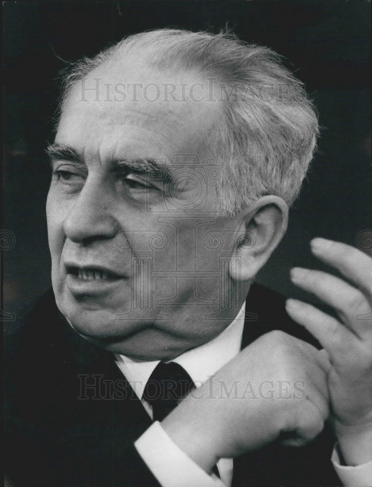 1966  Luigi Longo, secretary of the Italian Communist party. - Historic Images