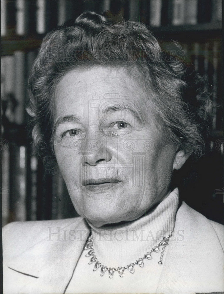 1959  Wilhelmine Luebke,wife of German President - Historic Images