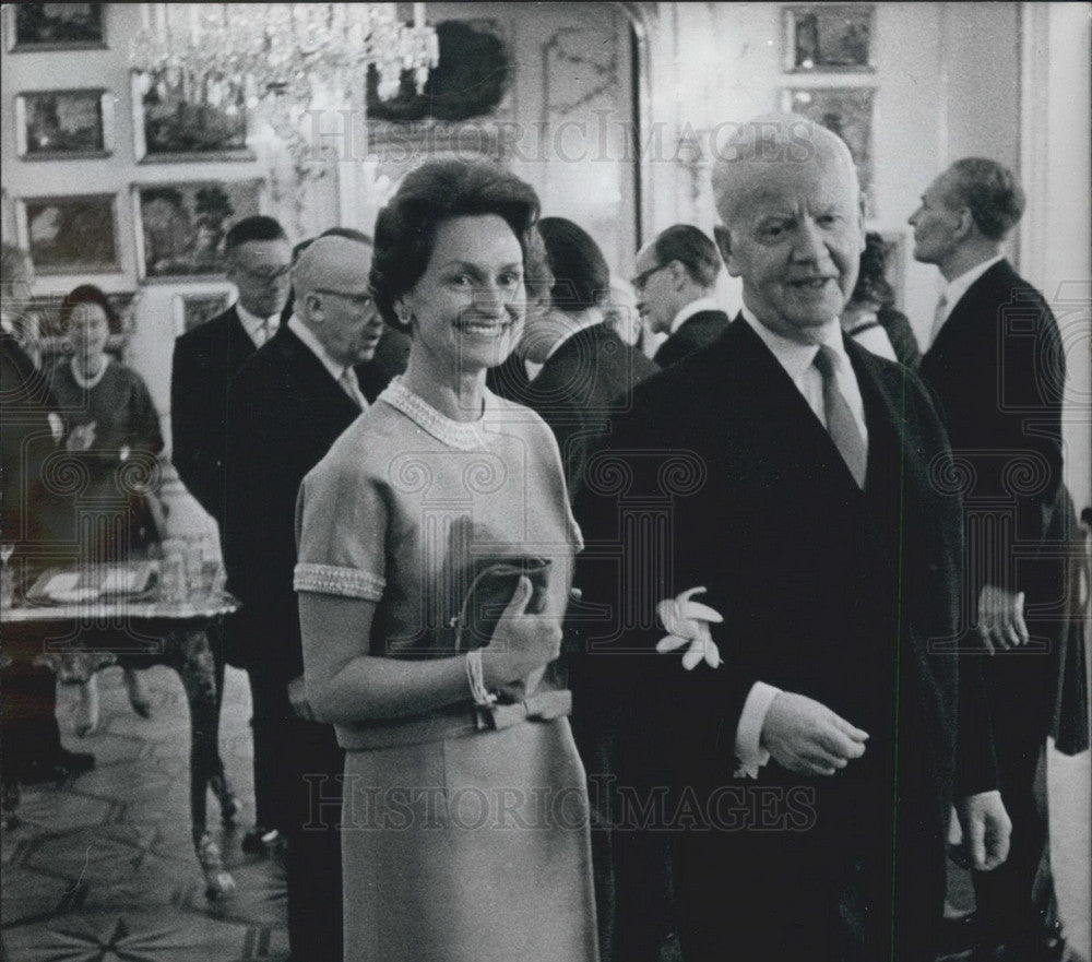 1962 Federal President Lubke and Mrs. Dr. Kyrle (  - Historic Images