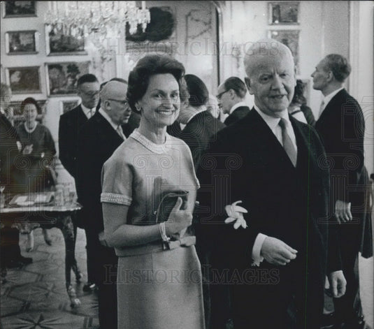 1962 Federal President Lubke and Mrs. Dr. Kyrle (  - Historic Images