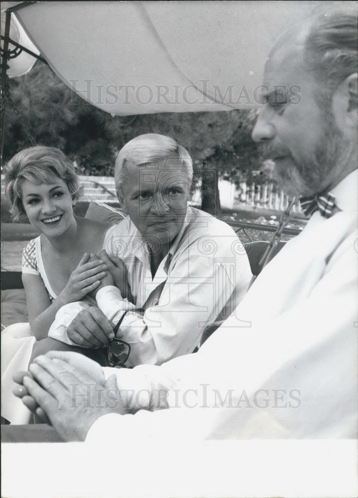 1961 Ruth Leuwerik Actress Peter Van Eyck Actor Werner Hinz - Historic Images