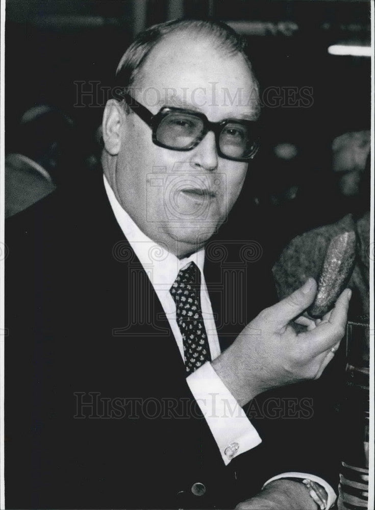 1978 Press Photo Chairman of the Free Democratic (FDP) of Bavaria, Josef Ertl-Historic Images