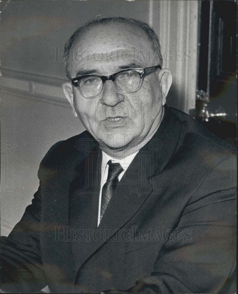 1969 Press Photo Israel's Prime Minister, Levi Eshkol - KSB08377- Historic Images