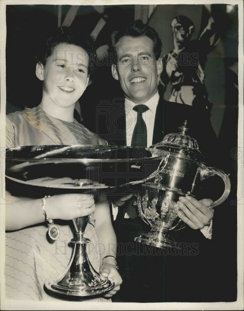 Press Photo George Derek Ibbotson famous Britain runner Sportsman Year - Historic Images