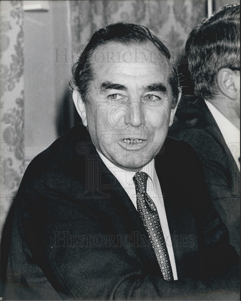 Press Photo Rox Hunt Britain's Falklands Governor London - Historic Images