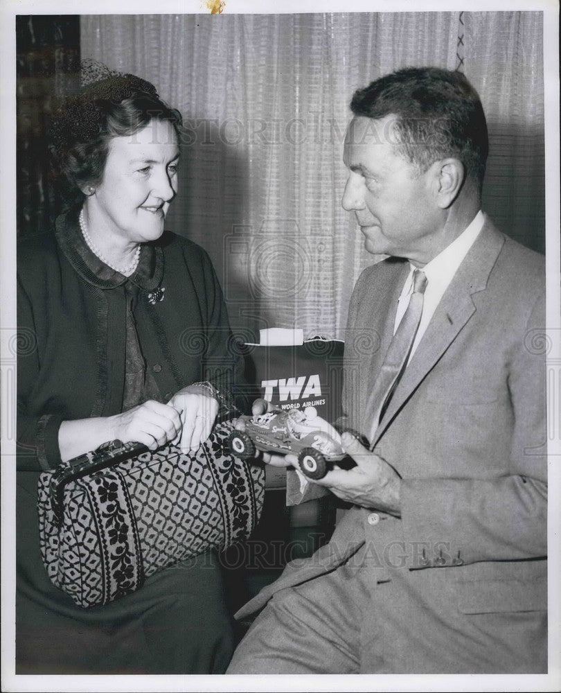 Press Photo Tony Hulman, Jr., President and owner Indianapolis Motor Speedway-Historic Images