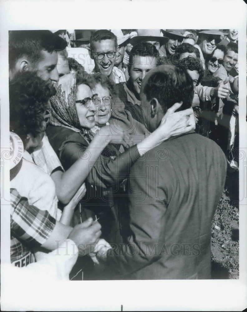 Press Photo Adlai And Loyal Supporters After Losing His Candidacy - KSB08749-Historic Images