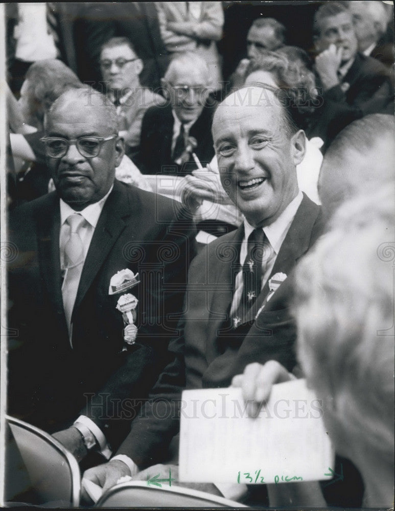 1964 Adlai E Stevenson at Democratic Natl Convention - Historic Images