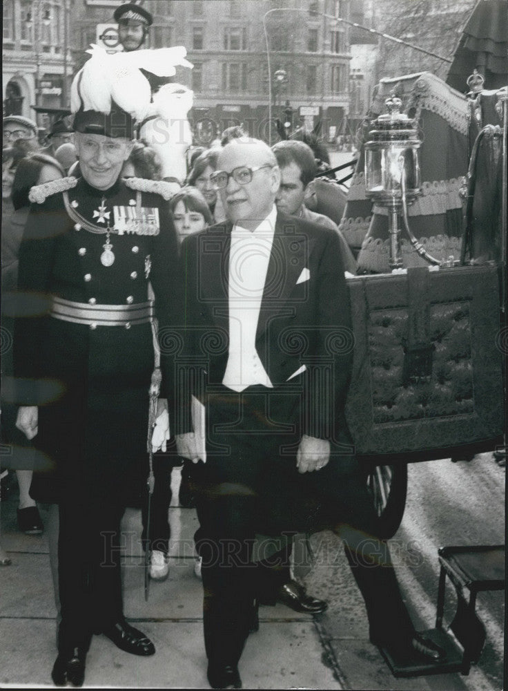 1980 Hon Marsis Stoyn, Ambassador of South Africa - Historic Images