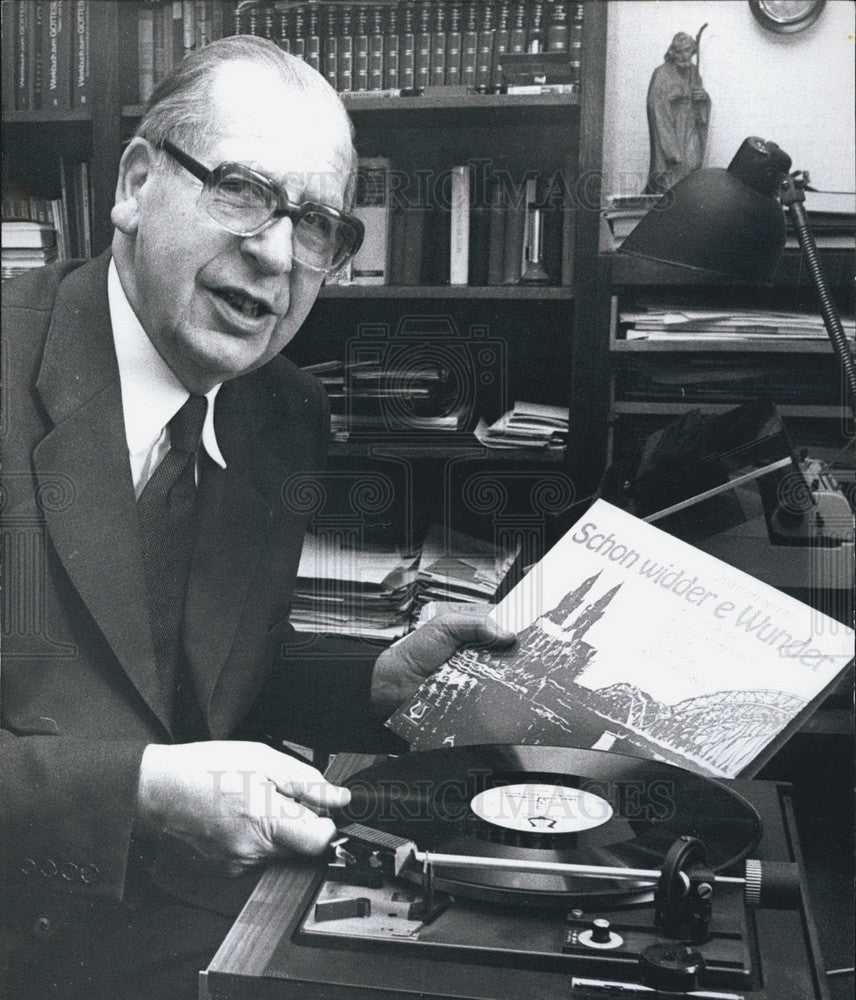 Press Photo Dr. Josef Steinberg,clergyman - KSB08957 - Historic Images