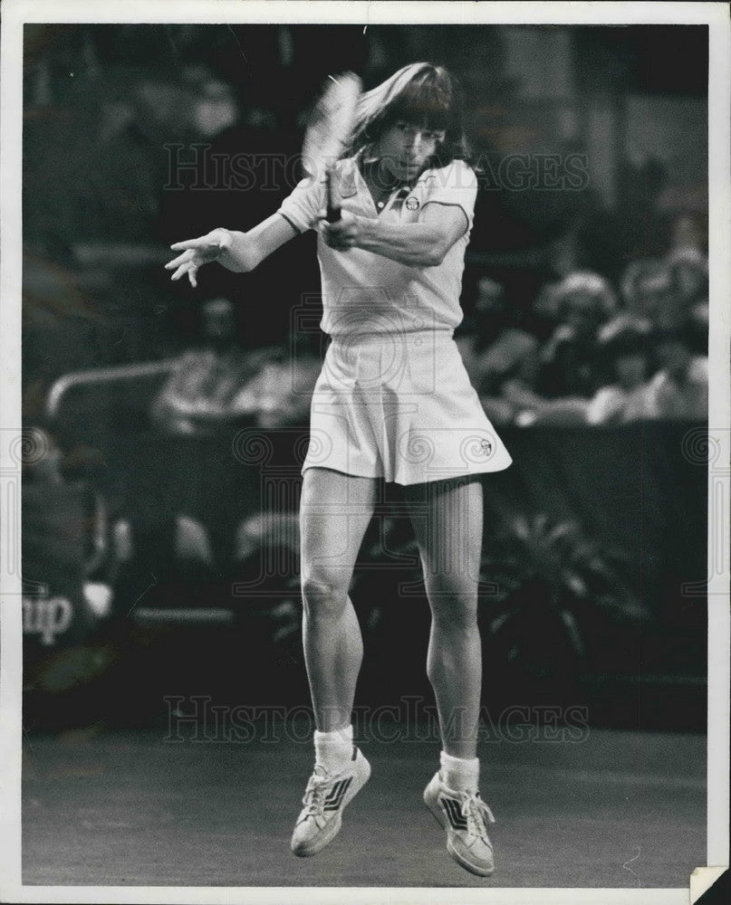 1981 Martina Navratilova won the Avon Tennis Championship - Historic Images