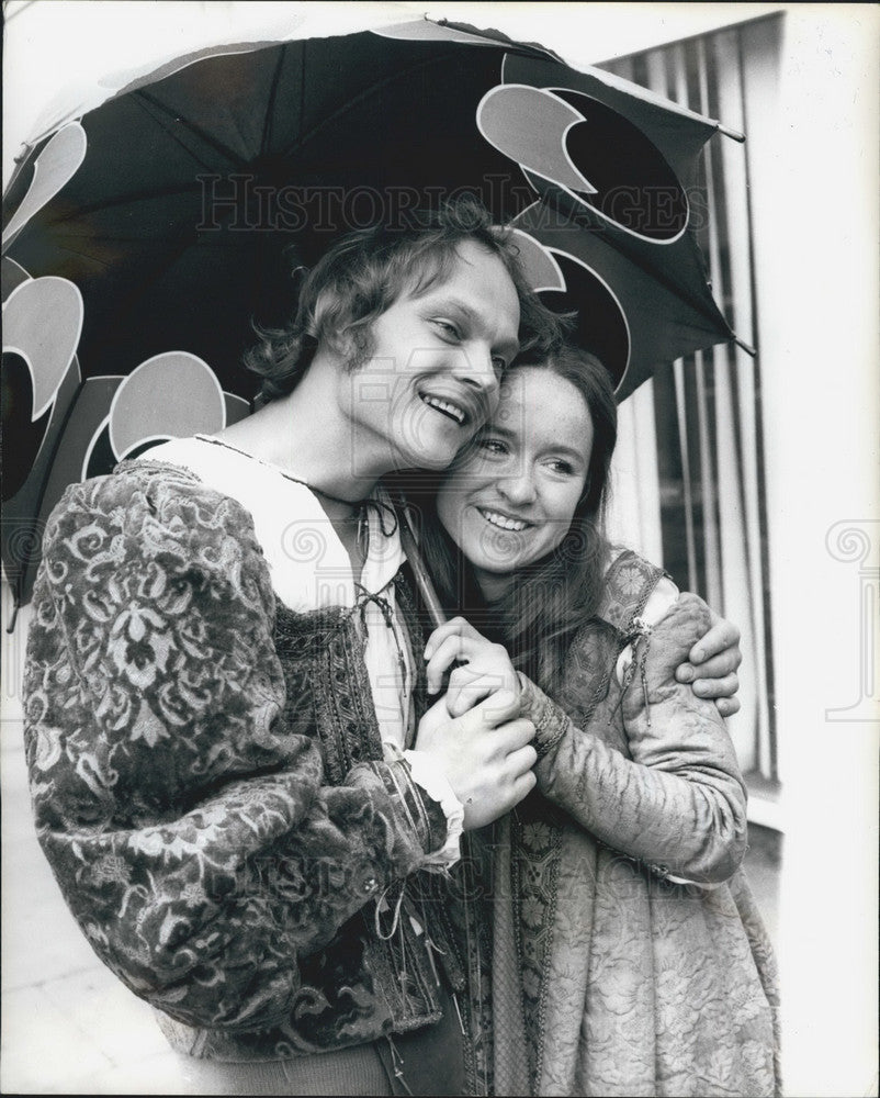 1976 Press Photo Ann Hansen &amp; Christopher Name in &quot;Romeo &amp; Juliet&quot; - KSB09043 - Historic Images