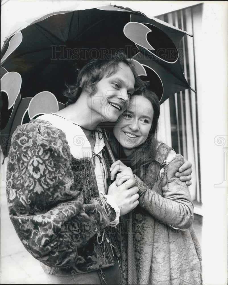1976 Press Photo Ann Hansen & Christopher Name in "Romeo & Juliet" - KSB09043 - Historic Images