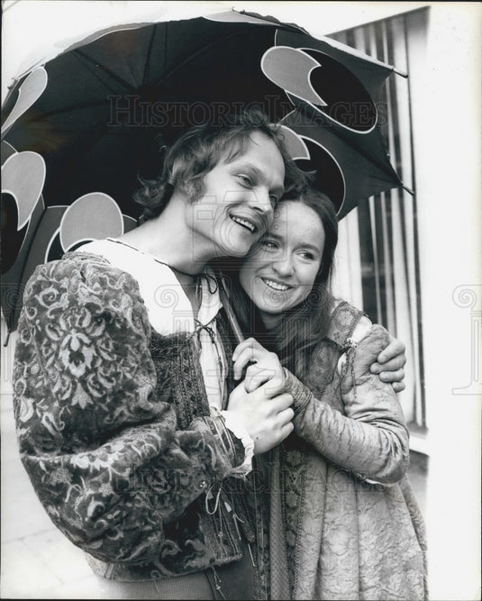 1976 Press Photo Ann Hansen & Christopher Name in "Romeo & Juliet" - KSB09043 - Historic Images