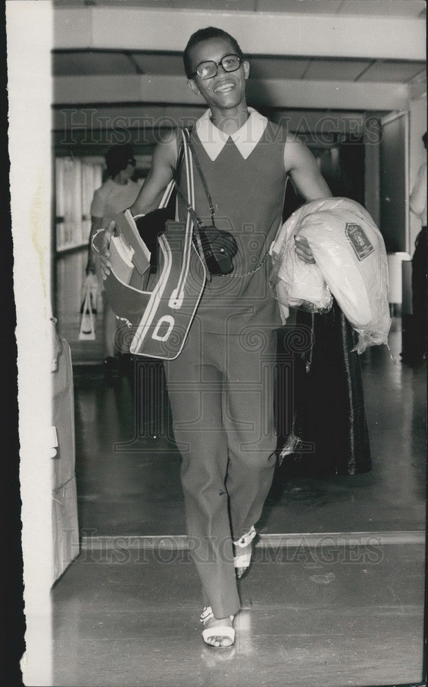 1971 Press Photo Jamaican girl athelete Marilyn Neufville - KSB09115 - Historic Images