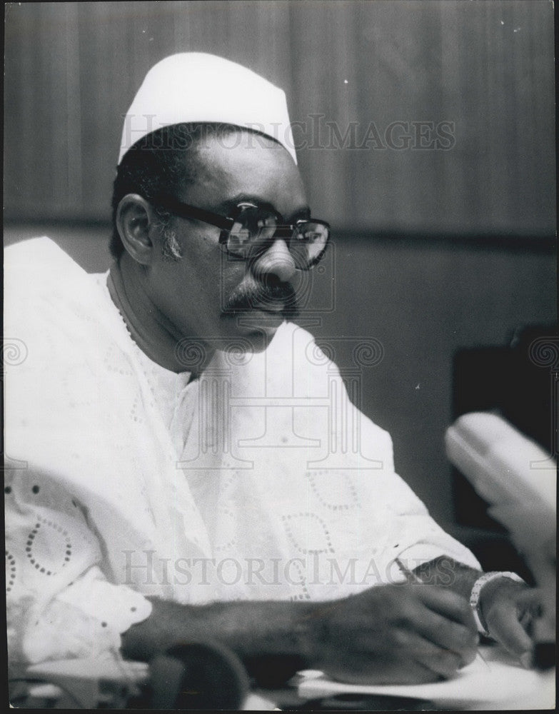 Press Photo William Eteki Cameroun Secretary-General Organisation African Unity - Historic Images