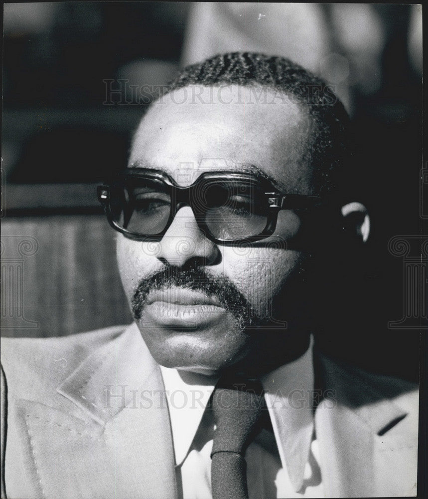 Press Photo William Eteki, Security General, Organization of African Unity - Historic Images