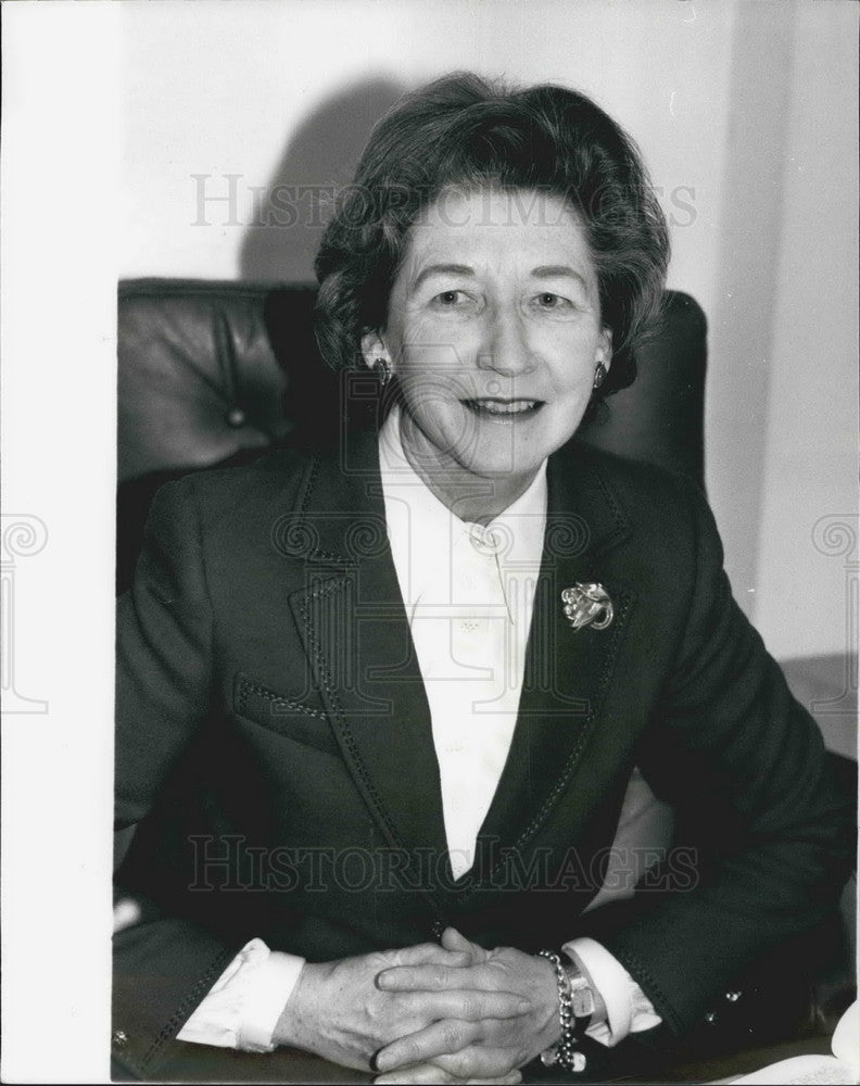 1980, Jane Finley, Chairman, Equal Opportunity Commissions - Historic Images