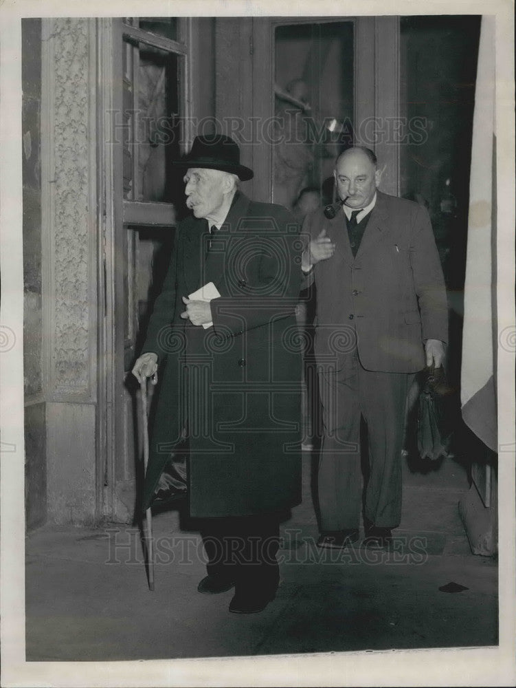 1953 Press Photo French Communist Candidate for Presidency Cachin, Versailles- Historic Images