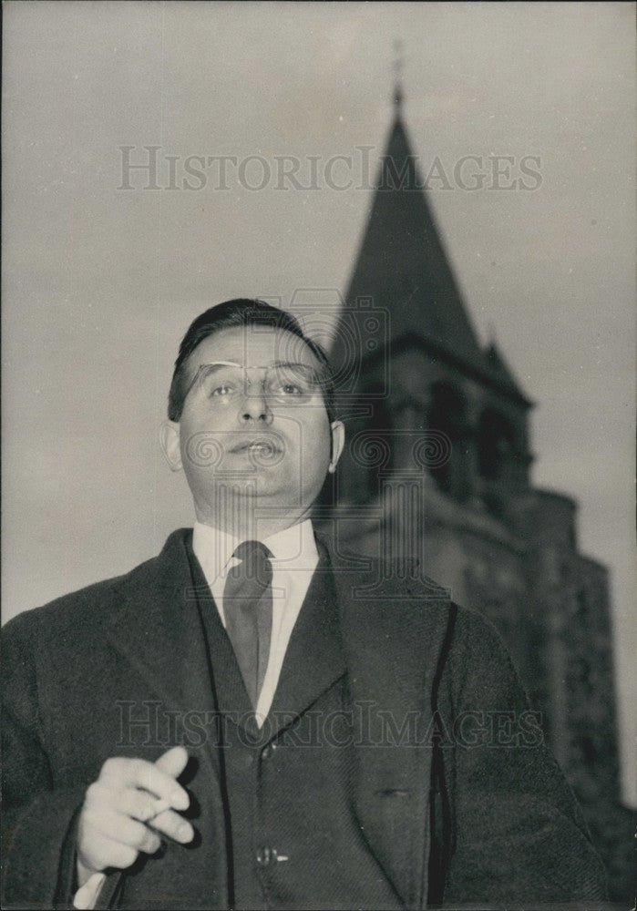 1959 Press Photo Author Jacques Peuchmaurd Wrote "Le Plein Ete" (Full Summer). - Historic Images