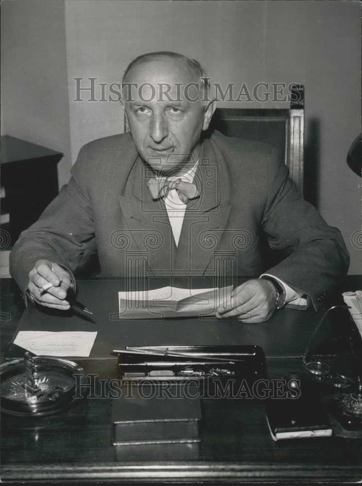 1954 Press Photo New Berlin Mayor Professor Dr. Otto Suhr - KSB09939-Historic Images