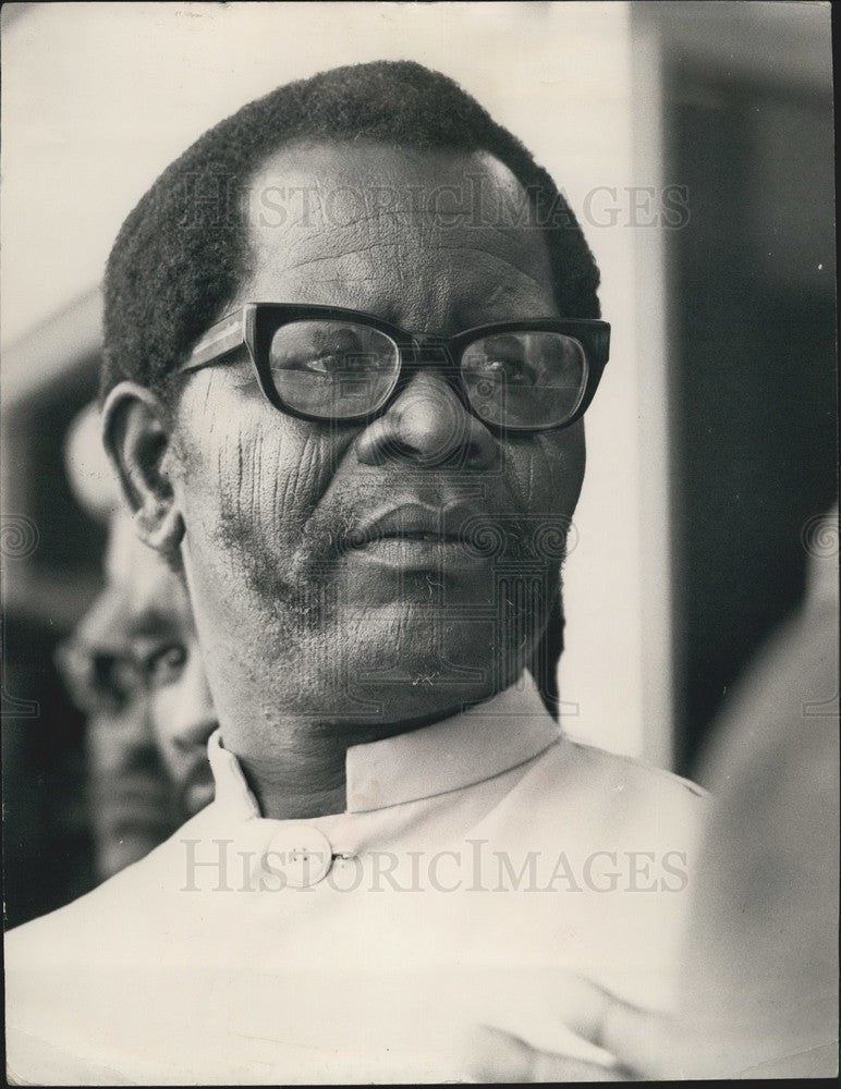 Press Photo Oliver Tambo of South Africa - KSB10031-Historic Images