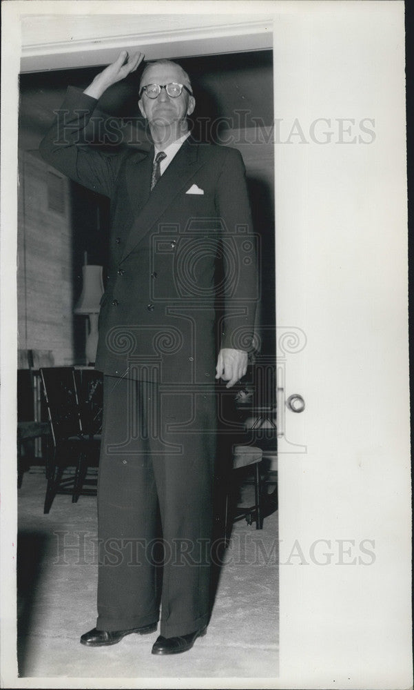 1959 Press Photo South Affican Minister of Justice,Mr Charles Swart - KSB10057-Historic Images