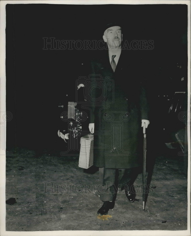 1953, Sir Brian Robertson Chairman of British Transport Commission - Historic Images