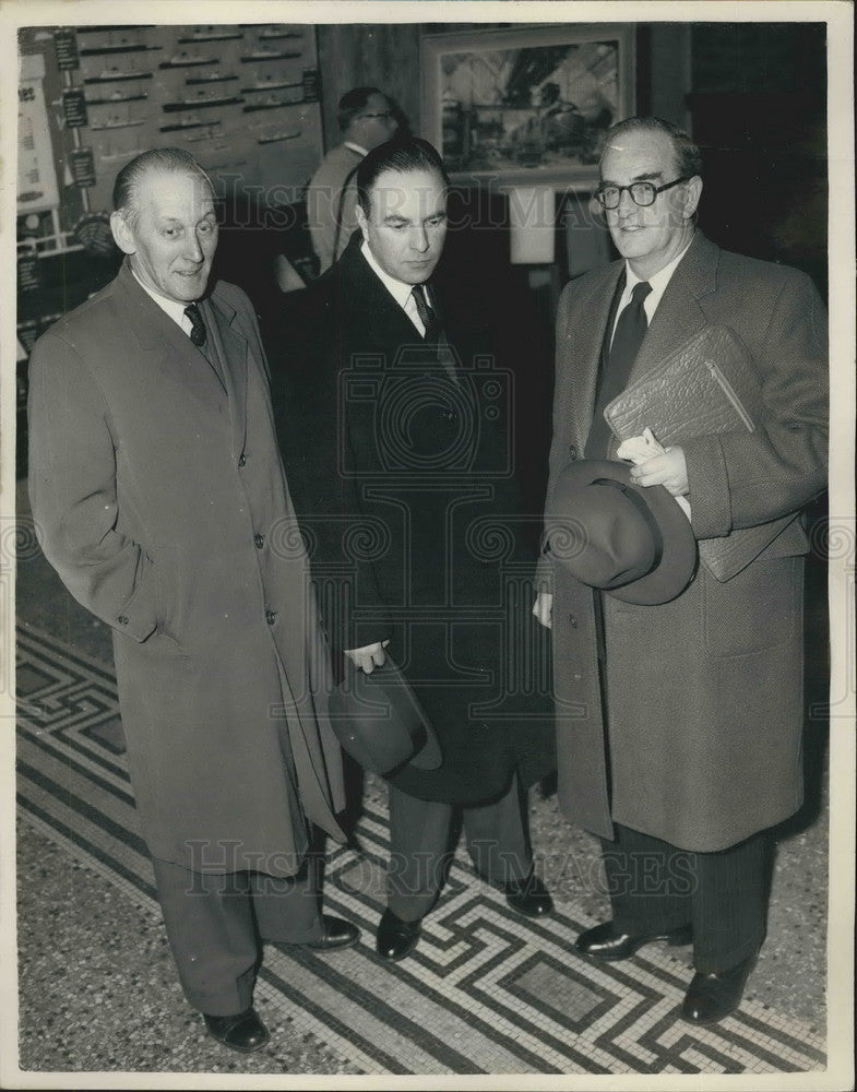 1958 Mr. J.P. Webber, Mr. S.F. Green & Mr. A. Hallworth - Historic Images