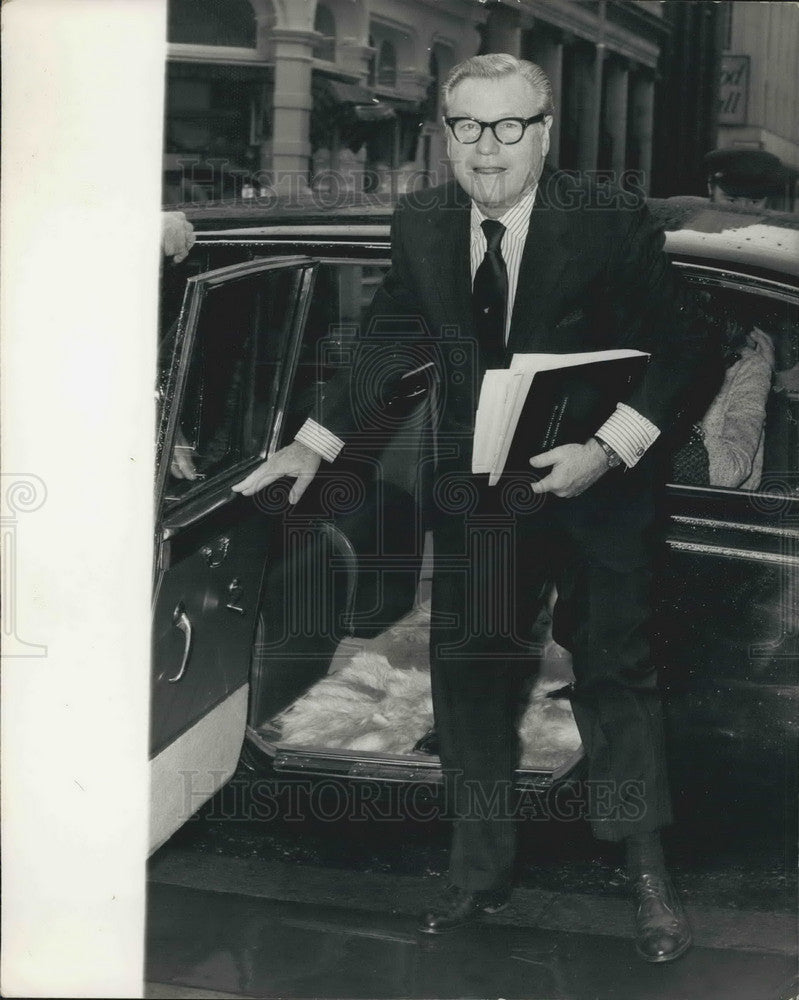 1971, Nelson Rockefeller Governor New York Westminster City Hall - Historic Images