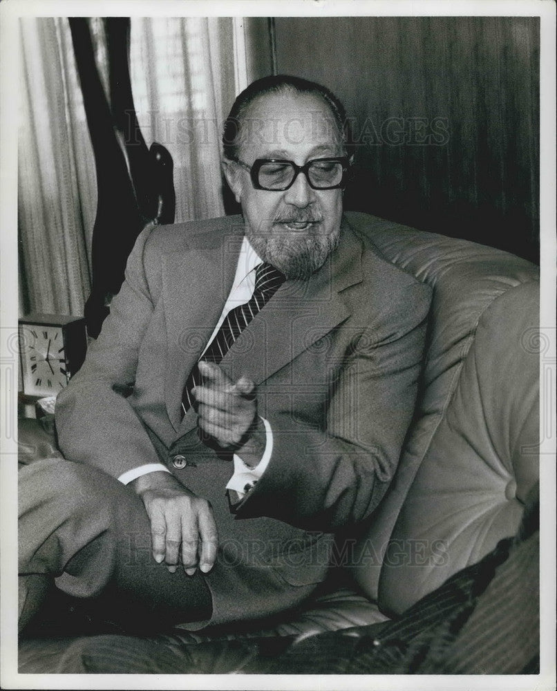 1978 Press Photo Carlos Rafael Rodriguez, V.P. Cuba - KSB10435-Historic Images