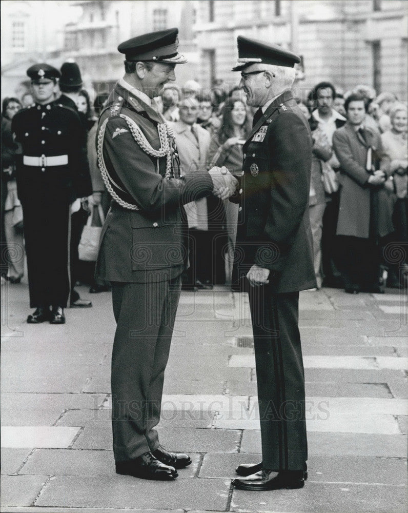 1978, General Bernard Rogers, General Sir Roland Gibbs - KSB10529 - Historic Images