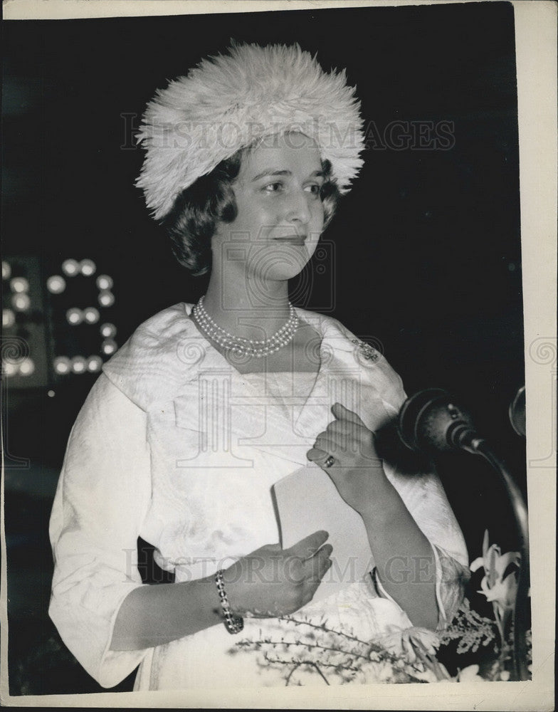 1960 Princess Alexandra at the Royal Albert Hall - Historic Images