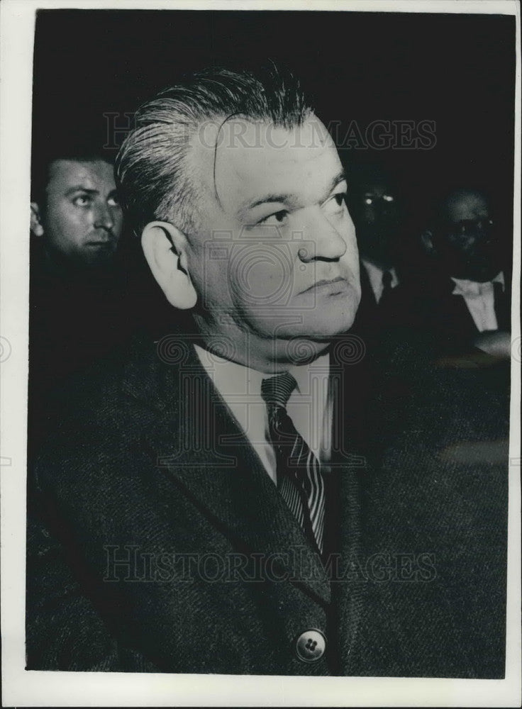 1955, Professor Fernand Dehousse Meeting Saar Referendum - KSB10657 - Historic Images