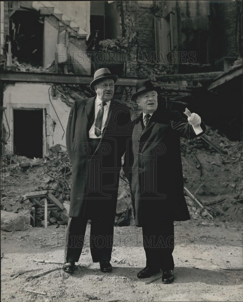 1960, Conrad Hilton Charles Clore Park Kane - KSB10729 - Historic Images