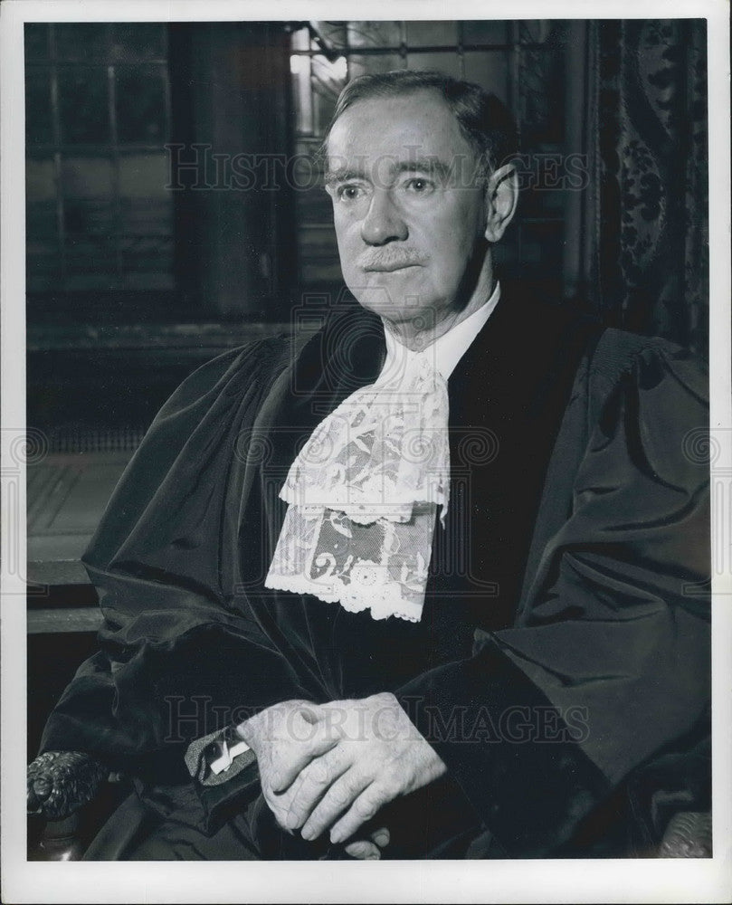 1958 Sir Percy Spenier, one of the Judges of the International Court - Historic Images