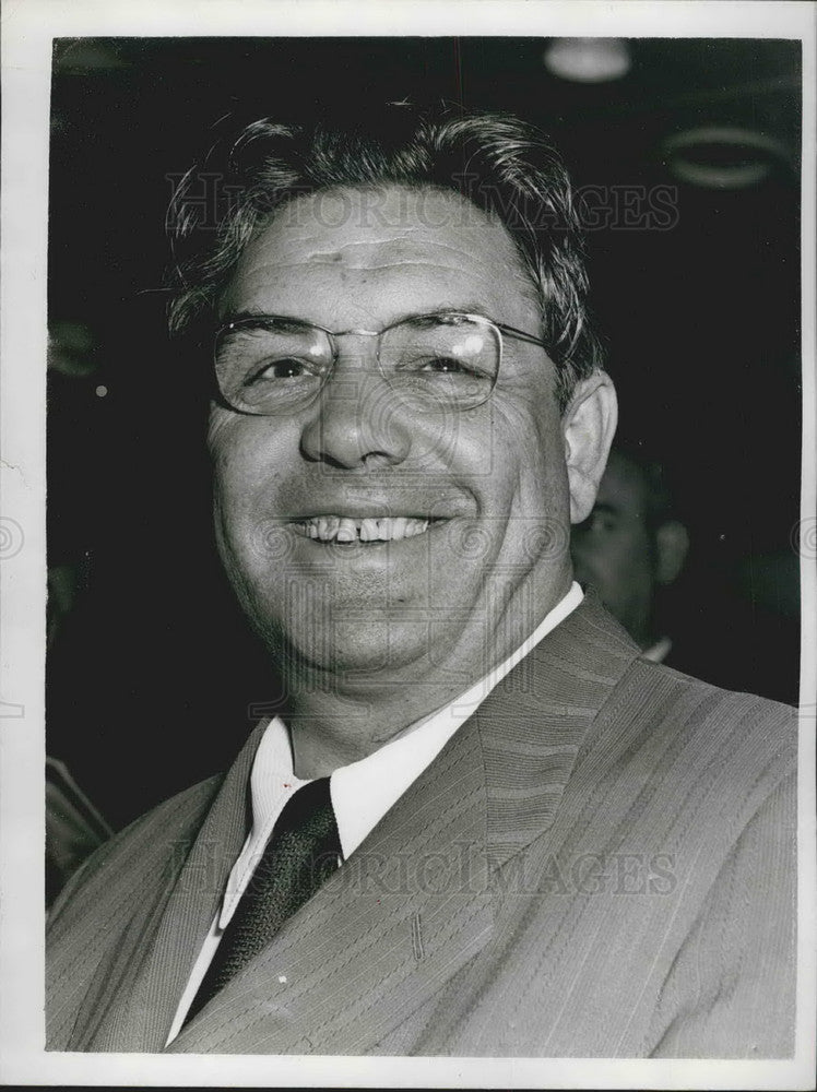 1956 Press Photo Shepilov arrives for Suez conference - Historic Images