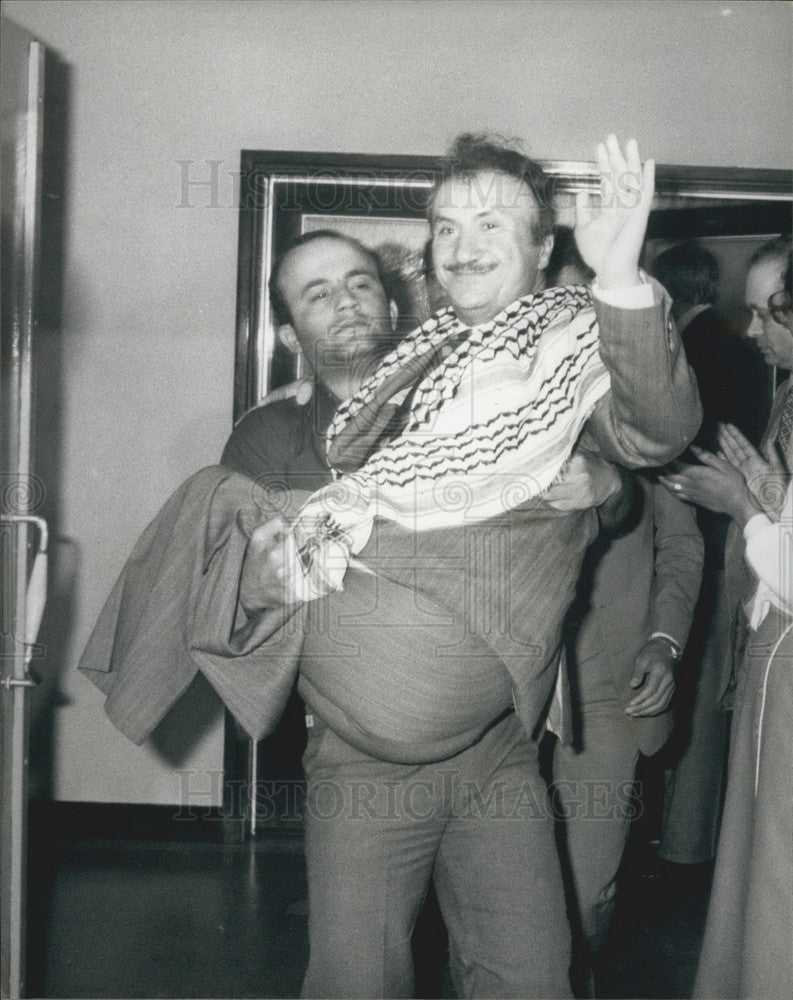 1980 Press Photo Mr. Bassan Shakaa, the Mayor of Nablus - KSB11167- Historic Images