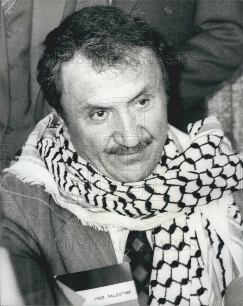 1980 Mr. Bassan Shakaa the Mayor of Nablus - Historic Images