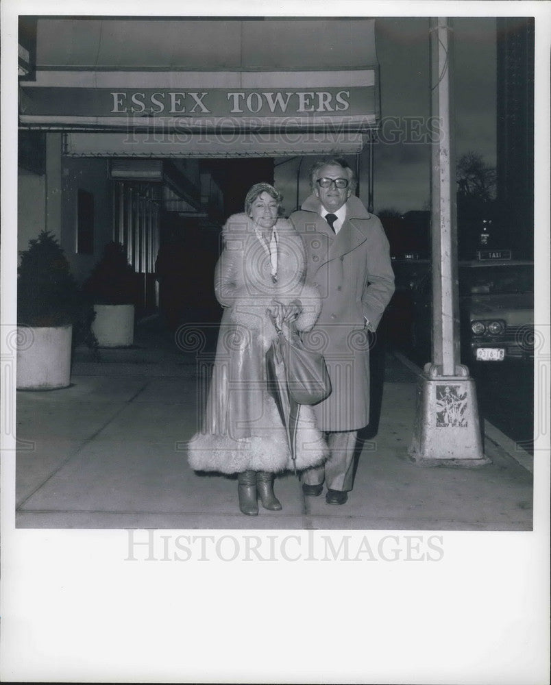 Press Photo Maria Schell and Wener Baecker - KSB11297 - Historic Images