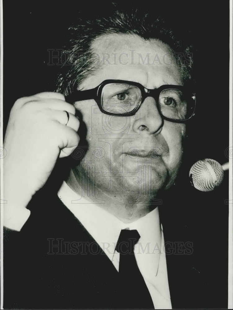 Press Photo Dr. Vogel ,German politician - KSB11555 - Historic Images