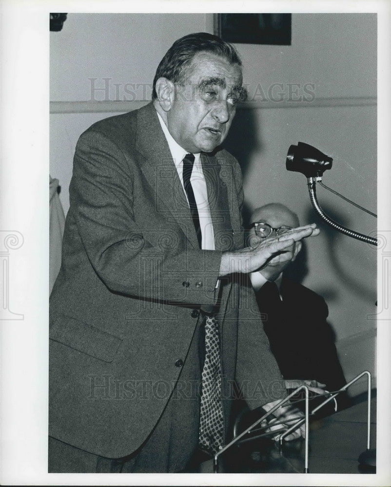 1972 Press Photo Edward Teller Nuclear Scientist &amp; Professor at Berkeley Univ - Historic Images