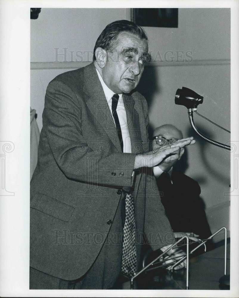 1972 Press Photo Edward Teller Nuclear Scientist & Professor at Berkeley Univ - Historic Images